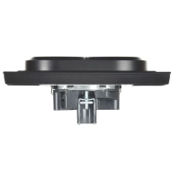 Розетка 2-м СП BRITE РСш12-3-БрЧ 16А в сборе с заземл. защ. шторки черн. IEK BR-R24-16-K02-F ТехноИмпульс