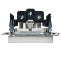 Розетка BRITE РС14-1-0-БрБ 16А с заземл. защ. шторки механизм бел. IEK BR-R14-16-K01 ТехноИмпульс