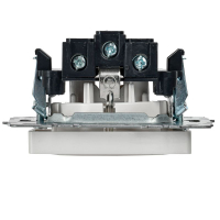 Розетка BRITE РС14-1-0-БрБ 16А с заземл. защ. шторки механизм бел. IEK BR-R14-16-K01 ТехноИмпульс