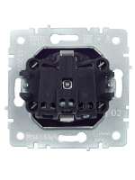 Розетка BRITE РС14-1-0-БрЧ 16А с заземл. защ. шторки механизм черн. IEK BR-R14-16-K02 ТехноИмпульс