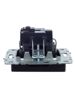 Розетка BRITE РС14-1-0-БрЧ 16А с заземл. защ. шторки механизм черн. IEK BR-R14-16-K02 ТехноИмпульс