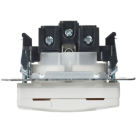 Розетка BRITE РСбш10-3-44-БрБ 16А IP44 с заземл. защ. шторки с крышкой механизм бел. IEK BR-R16-16-44-K01 ТехноИмпульс