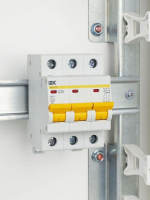 Выключатель автоматический модульный 3п C 25А 4.5кА ВА47-29 KARAT IEK MVA20-3-025-C ТехноИмпульс