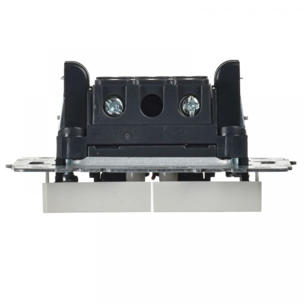 Выключатель 2-кл. СП BRITE ВС10-2-1-БрБ 10А с индик. механизм бел. IEK BR-V20-1-10-K01 ТехноИмпульс