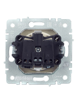 Розетка BRITE РС11-1-0-БрА 16А с заземл. без защ. шторки механизм алюм. IEK BR-R11-16-K47 ТехноИмпульс