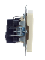 Розетка BRITE РС11-1-0-БрКр 16А с заземл. без защ. шторки механизм беж. IEK BR-R11-16-K10 ТехноИмпульс