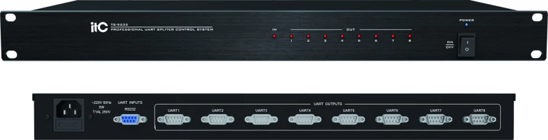 ITC TS-9232 1х8 разветвитель RS-232 ТехноИмпульс