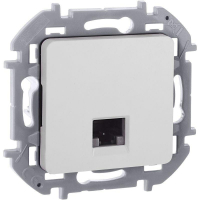 Розетка компьютерная Inspiria RJ45 кат.5E UTP бел. IEK 673825 ТехноИмпульс