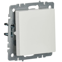 Выключатель перекрестный 1-кл. СП BRITE 10А ВС10-1-3-БрБ механизм бел. IEK BR-V13-0-10-K01 ТехноИмпульс