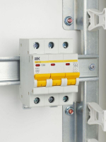 Выключатель автоматический модульный 3п C 20А 4.5кА ВА47-29 KARAT IEK MVA20-3-020-C ТехноИмпульс