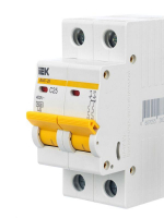 Выключатель автоматический модульный 2п C 25А 4.5кА ВА47-29 KARAT IEK MVA20-2-025-C ТехноИмпульс