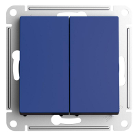 Переключатель 2-кл. AtlasDesign (сх. 6/2) 10AX механизм аквамарин SE ATN001165 ТехноИмпульс