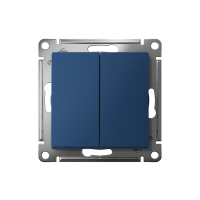 Переключатель 2-кл. AtlasDesign (сх. 6/2) 10AX механизм аквамарин SE ATN001165 ТехноИмпульс