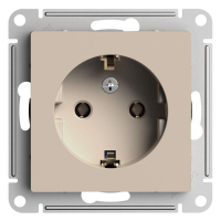 Розетка AtlasDesign 16А с заземл. механизм песочн. SE ATN001243 ТехноИмпульс