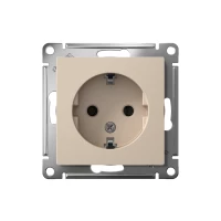 Розетка AtlasDesign 16А с заземл. защ. шторки механизм песочн. SE ATN001245 ТехноИмпульс