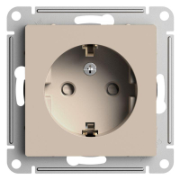 Розетка AtlasDesign 16А с заземл. защ. шторки механизм песочн. SE ATN001245 ТехноИмпульс