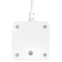 Удлинитель "Куб" 2х1.3м 2USB 2.4А+Type C + Ночник 1кв.мм EKF UBA-CUB-2-TC ТехноИмпульс