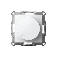 Светорегулятор AtlasDesign (диммер) повор-нажим. LED RC 400Вт мех. лотос SE ATN001323 ТехноИмпульс