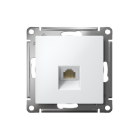 Розетка компьютерная AtlasDesign RJ45 кат.5E механизм лотос SE ATN001383 ТехноИмпульс