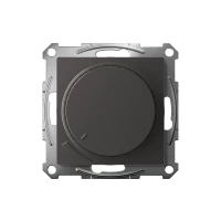 Светорегулятор (диммер) AtlasDesign повор-нажим LED RC 400Вт мех. базальт SE ATN001423 ТехноИмпульс