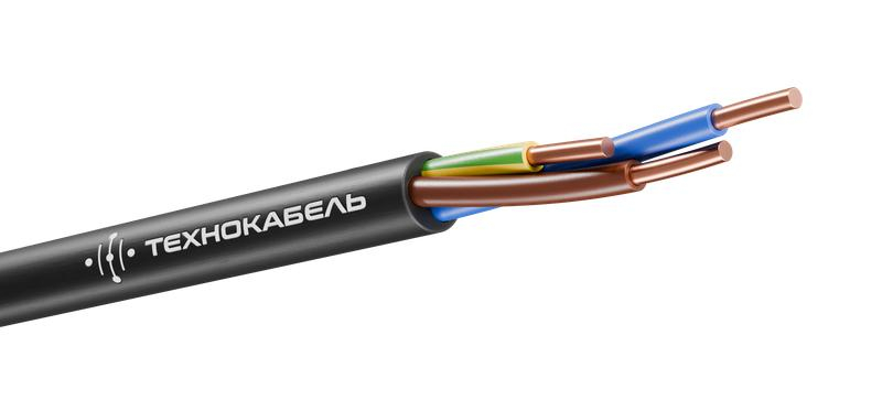 Кабель ВВГнг(А)-LSLTx 3х1.5 (N PE) 0.66кВ (м) Технокабель 00-00148410 ТехноИмпульс