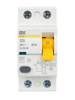 Выключатель дифференциального тока (УЗО) 2п 32А 30мА тип AC ВД1-63 KARAT IEK MDV10-2-032-030 ТехноИмпульс