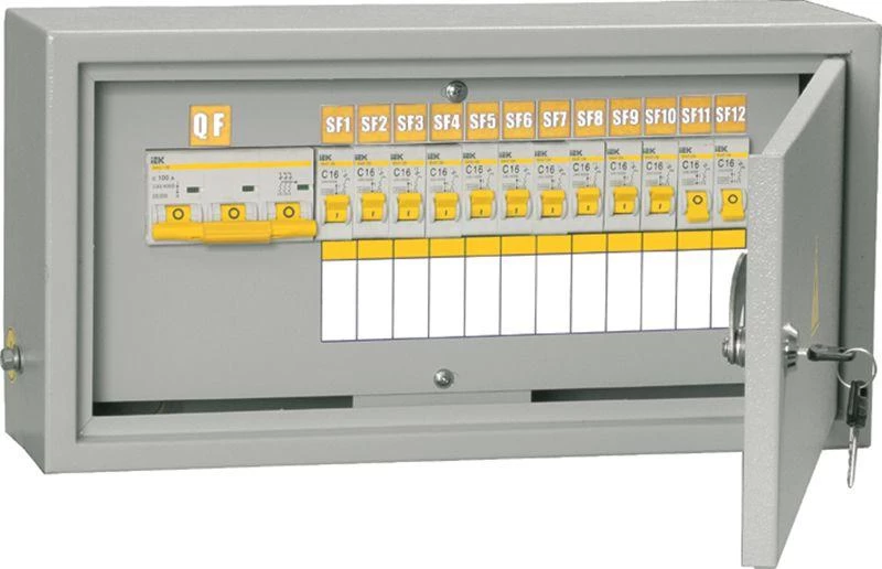 Щит ОЩВ-3-63-12-0 (ВВ63А 12х16А) IP31 IEK MSM10-3N-12-31 ТехноИмпульс