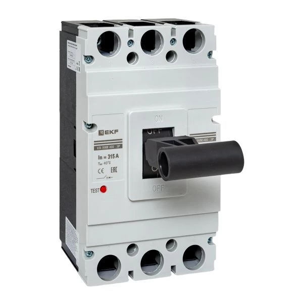 Выключатель автоматический 3п 400/315А 42кА ВА-99М PROxima EKF mccb99-400-315m ТехноИмпульс