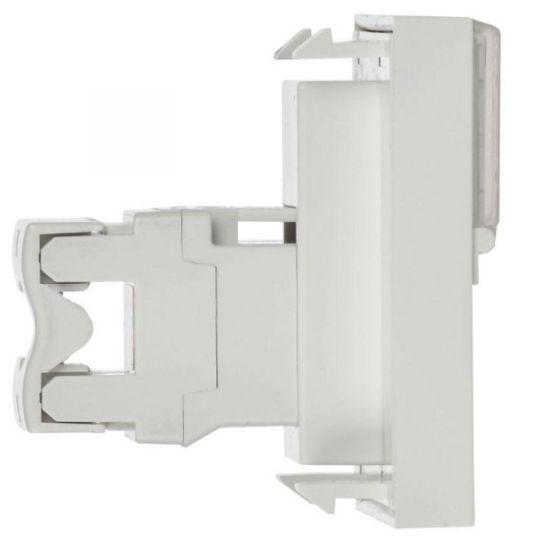 Розетка компьютерная 2мод. РКИ-20-00-П RJ45 кат.5E UTP механизм PRIMER IEK CKK-40D-RI2-K01 ТехноИмпульс