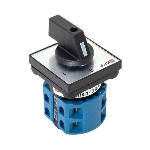 Переключатель кулачковый ПК-1-13 3П 25А "0-1" EKF pk-1-13-25 ТехноИмпульс