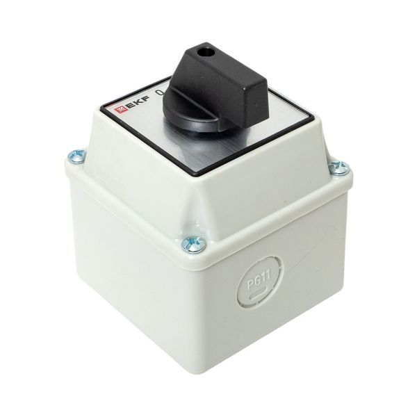 Переключатель кулачковый ПК-3-13 3П 16А "ВКЛ-ВЫКЛ" IP54 EKF pk-3-13-16 ТехноИмпульс