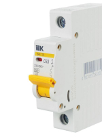 Выключатель автоматический модульный 1п C 63А 4.5кА ВА47-29 KARAT IEK MVA20-1-063-C ТехноИмпульс