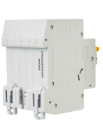 Выключатель автоматический модульный 3п C 63А 6кА ВА47-60M KARAT IEK MVA31-3-063-C ТехноИмпульс