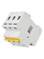 Выключатель автоматический модульный 3п C 63А 6кА ВА47-60M KARAT IEK MVA31-3-063-C ТехноИмпульс