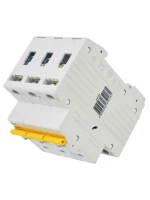 Выключатель автоматический модульный 3п C 16А 6кА ВА47-60M KARAT IEK MVA31-3-016-C ТехноИмпульс