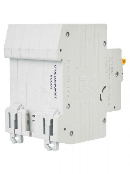 Выключатель автоматический модульный 3п C 10А 6кА ВА47-60M KARAT IEK MVA31-3-010-C ТехноИмпульс