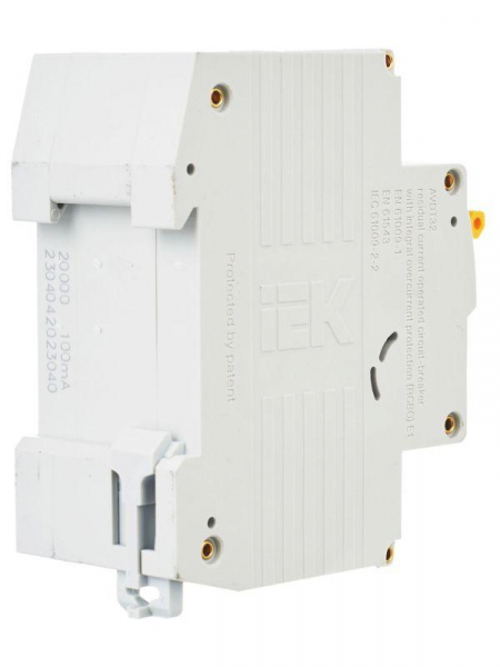 Выключатель автоматический дифференциального тока 2п (1P+N) C 40А 100мА тип A 6кА АВДТ-32 KARAT IEK MAD22-5-040-C-100 ТехноИмпульс