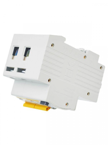 Выключатель автоматический дифференциального тока 2п C 10А 30мА тип AC 4.5кА АД-12 KARAT IEK MAD10-2-010-C-030 ТехноИмпульс