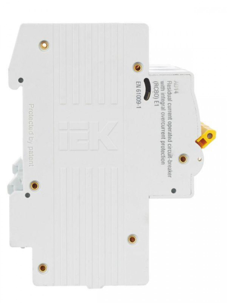 Выключатель автоматический дифференциального тока 4п C 32А 30мА тип AC 4.5кА АД-14 KARAT IEK MAD10-4-032-C-030 ТехноИмпульс