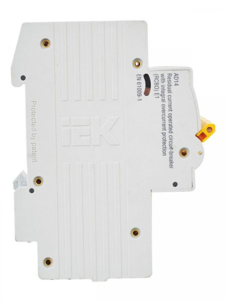 Выключатель автоматический дифференциального тока 4п C 40А 30мА тип AC 4.5кА АД-14 KARAT IEK MAD10-4-040-C-030 ТехноИмпульс