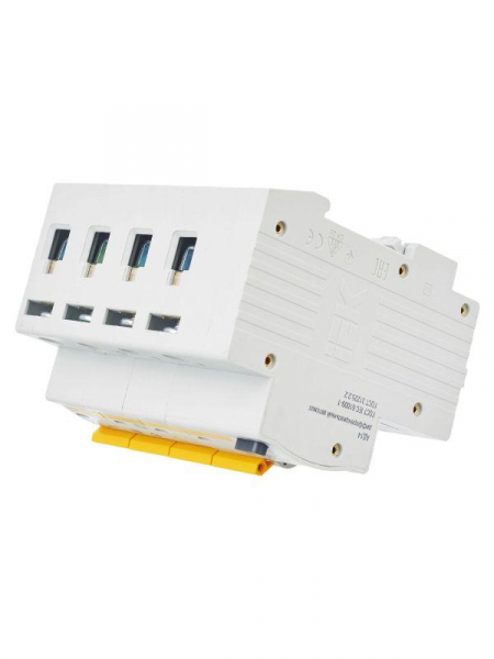 Выключатель автоматический дифференциального тока 4п C 40А 30мА тип AC 4.5кА АД-14 KARAT IEK MAD10-4-040-C-030 ТехноИмпульс