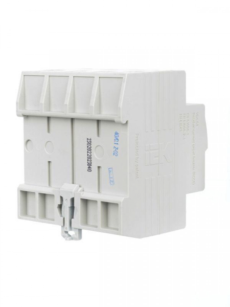 Выключатель дифференциального тока (УЗО) 4п 40А 100мА тип AC ВД1-63 KARAT IEK MDV10-4-040-100 ТехноИмпульс