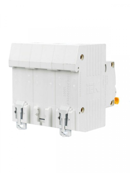Выключатель автоматический модульный 3п C 100А 10кА ВА47-100 KARAT IEK MVA40-3-100-C ТехноИмпульс