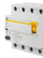 Выключатель дифференциального тока (УЗО) 4п 25А 30мА тип AC ВД1-63 KARAT IEK MDV10-4-025-030 ТехноИмпульс