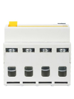 Выключатель дифференциального тока (УЗО) 4п 40А 30мА тип AC ВД1-63 KARAT IEK MDV10-4-040-030 ТехноИмпульс