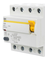 Выключатель дифференциального тока (УЗО) 4п 40А 30мА тип AC ВД1-63 KARAT IEK MDV10-4-040-030 ТехноИмпульс