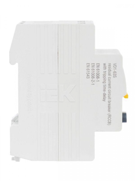 Выключатель дифференциального тока (УЗО) 2п 63А 100мА тип ACS ВД1-63S KARAT IEK MDV12-2-063-100 ТехноИмпульс