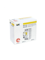 Выключатель дифференциального тока (УЗО) 2п 63А 100мА тип ACS ВД1-63S KARAT IEK MDV12-2-063-100 ТехноИмпульс