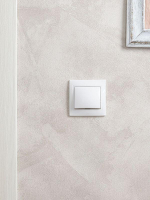 Выключатель 1-кл. СП Кварта 10А IP20 ВС10-1-0-КБ бел. GENERICA EVK10-K01-10-DM ТехноИмпульс