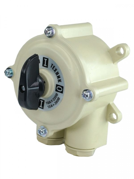 Выключатель пакетный ПВ3-16А в пл. корп. IP56 Электротехник ET001670 ТехноИмпульс